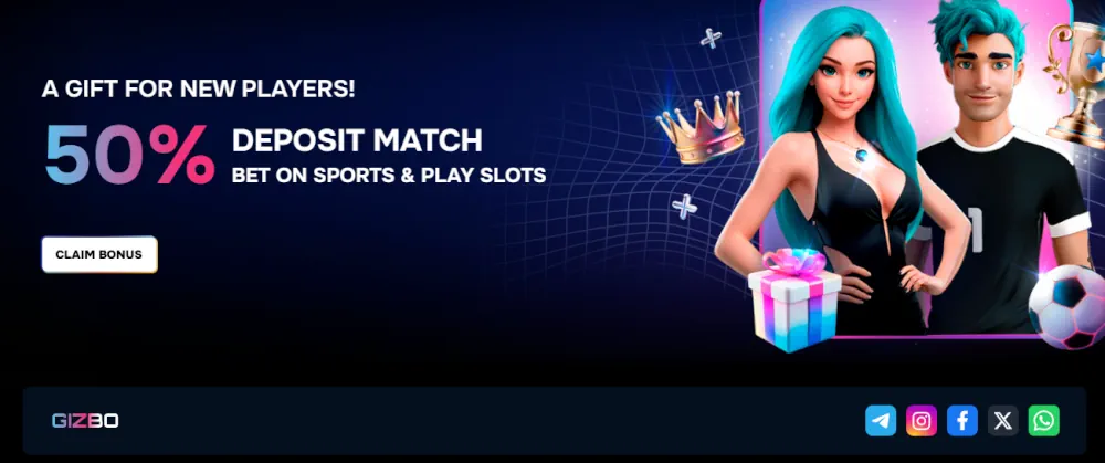 Gizbo Casino Bonus For New Players